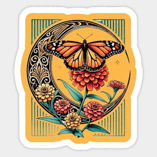 Monarch Sticker